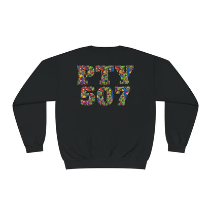 Mola Art Sweatshirt - Panama Inspired Tropical Design