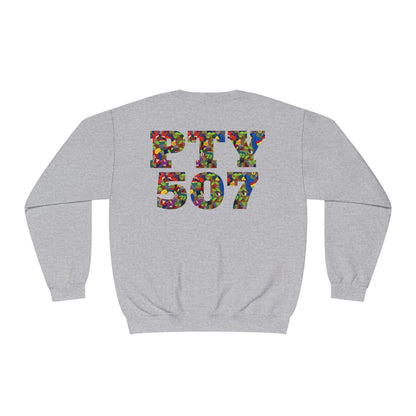Mola Art Sweatshirt - Panama Inspired Tropical Design