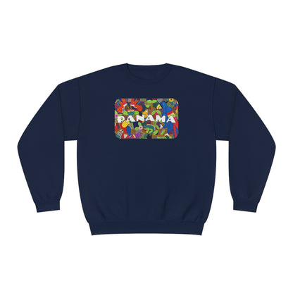 Mola Art Sweatshirt - Panama Inspired Tropical Design