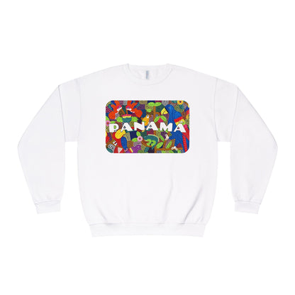 Mola Art Sweatshirt - Panama Inspired Tropical Design