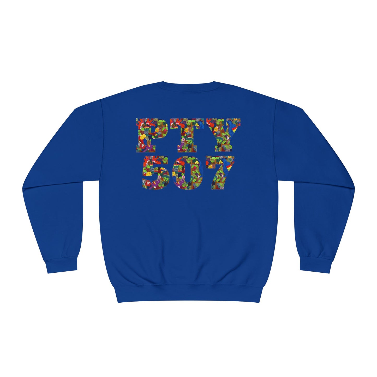 Mola Art Sweatshirt - Panama Inspired Tropical Design