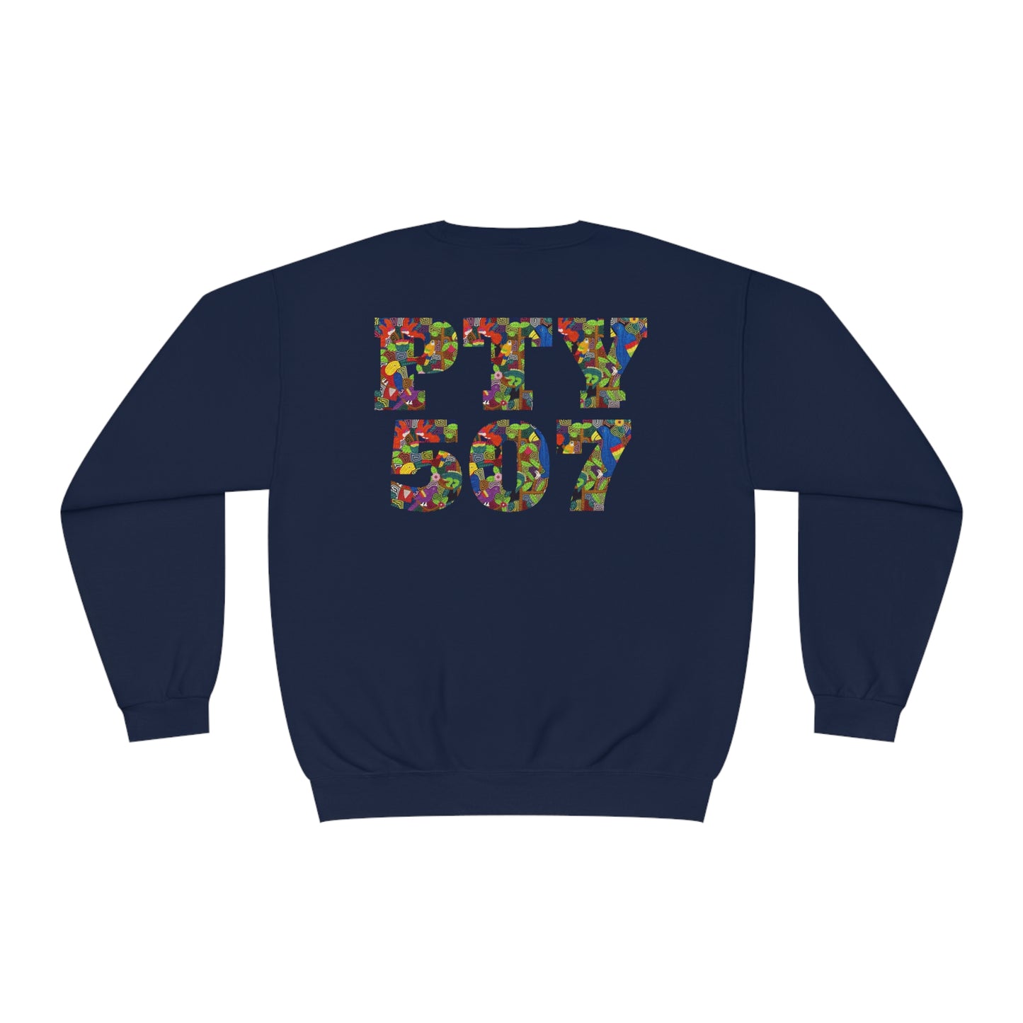 Mola Art Sweatshirt - Panama Inspired Tropical Design