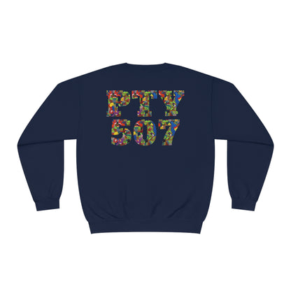 Mola Art Sweatshirt - Panama Inspired Tropical Design