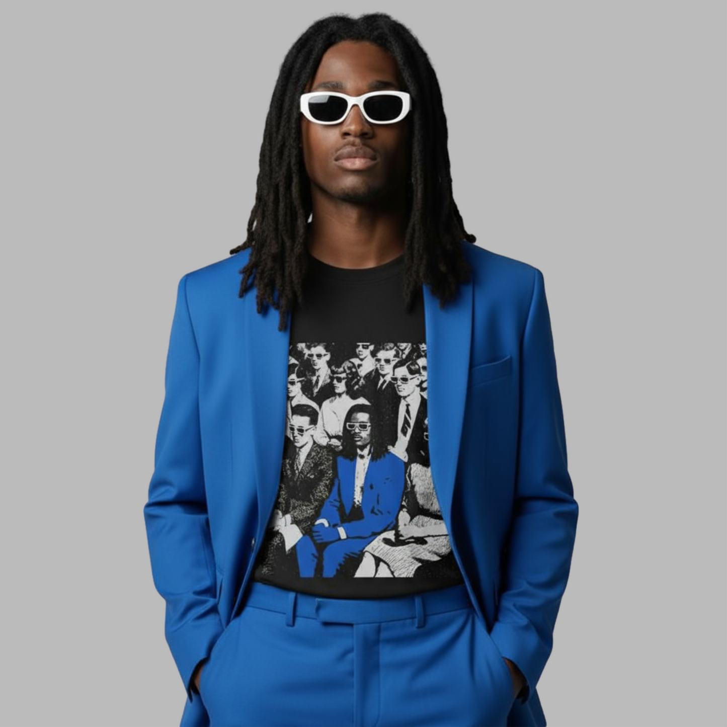 The Guy In The Blue Suit