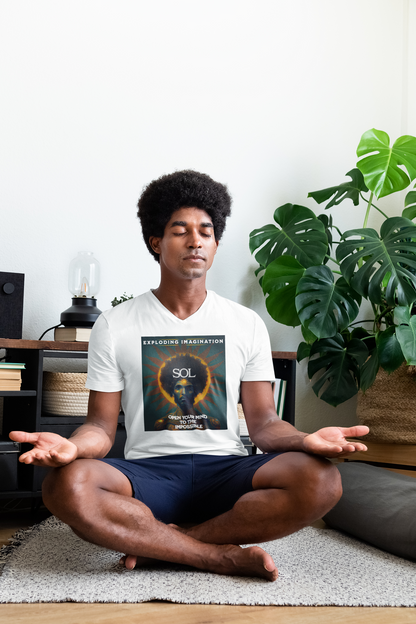 "Cosmic Awakening" Inspirational Dual-Design T-Shirt