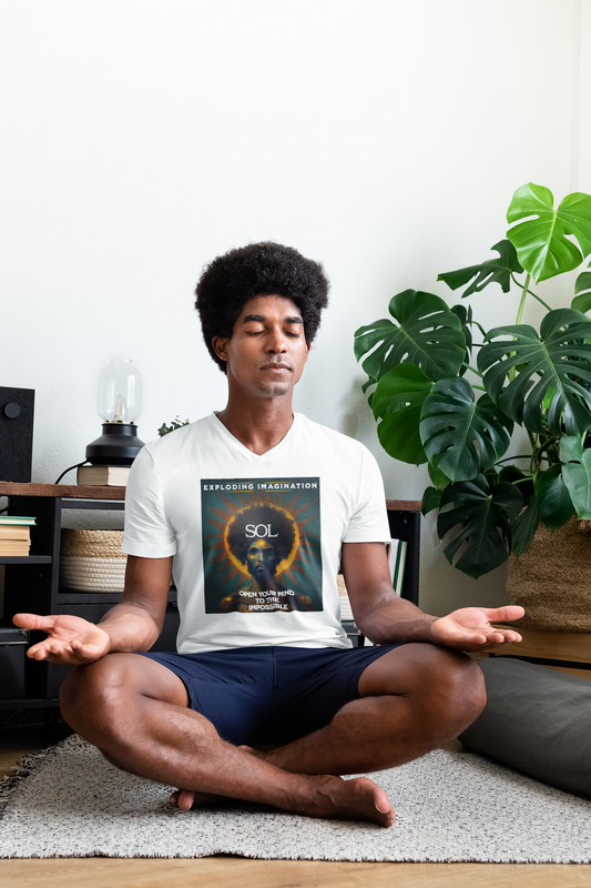 "Cosmic Awakening" Inspirational Dual-Design T-Shirt