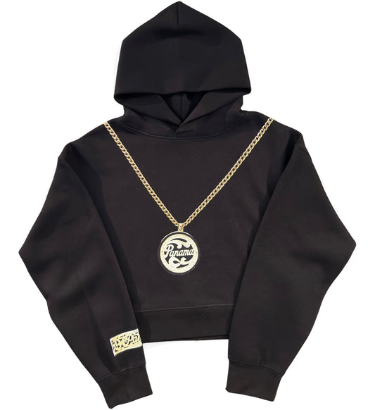 Panama - Flatbush Cropped Woman’s Hoodie