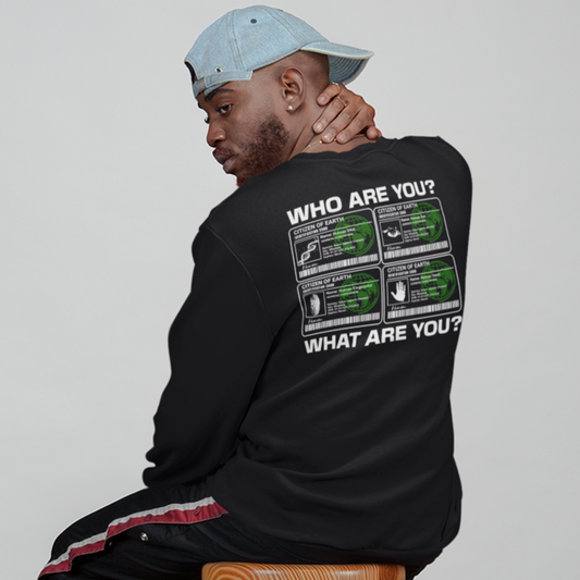 Fleece Sweatshirt - Citizen of Earth DNA Design
