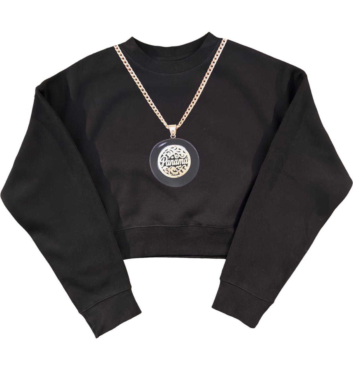 Panama Cropped Flatbush Brooklyn Sweatshirt