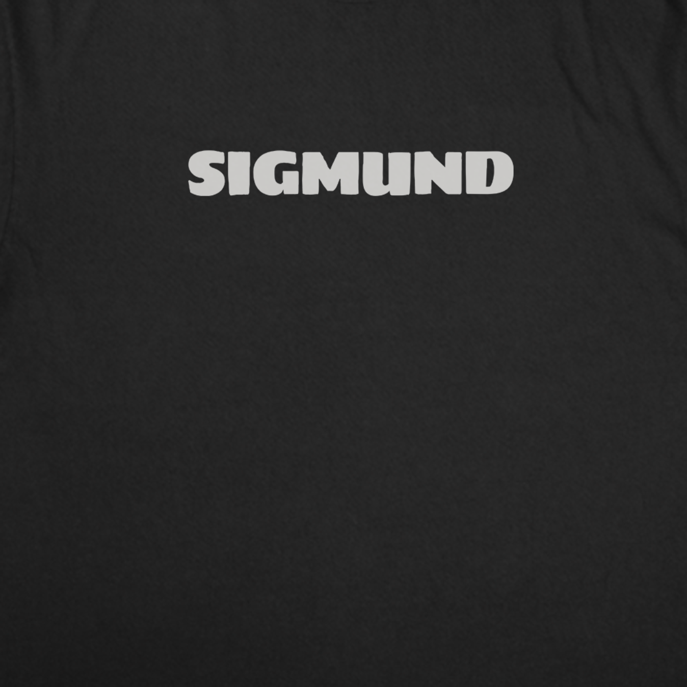 Sigmund Oversized Tee - Obsidian Black