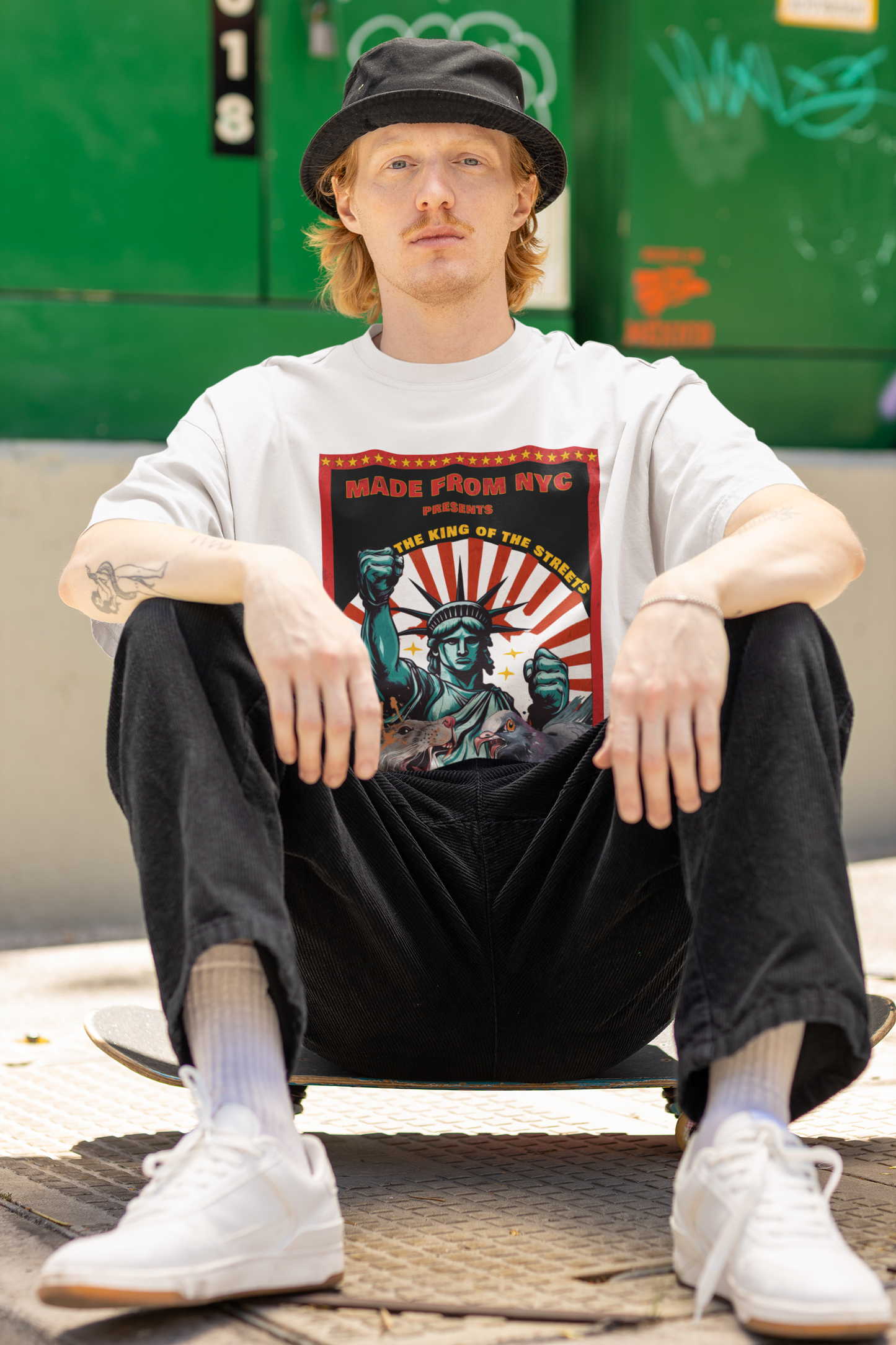 "King of the Streets: Rat King vs. Pigeon Lord" NYC Showdown T-Shirt